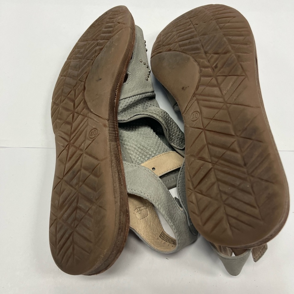 Miz Mooz FiFi Tan Leather Ankle-Strap Sandals Sz.‎ 40 (US9) - Picture 7 of 8